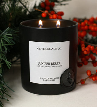 Juniper Berry Scented Candle