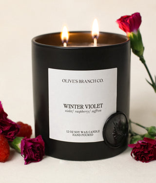 Winterviolet Scented Candle